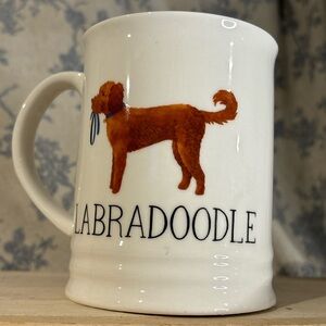 BNWOT Labradoodle Best Dog Mug Julianna Swaney for Fringe Studio